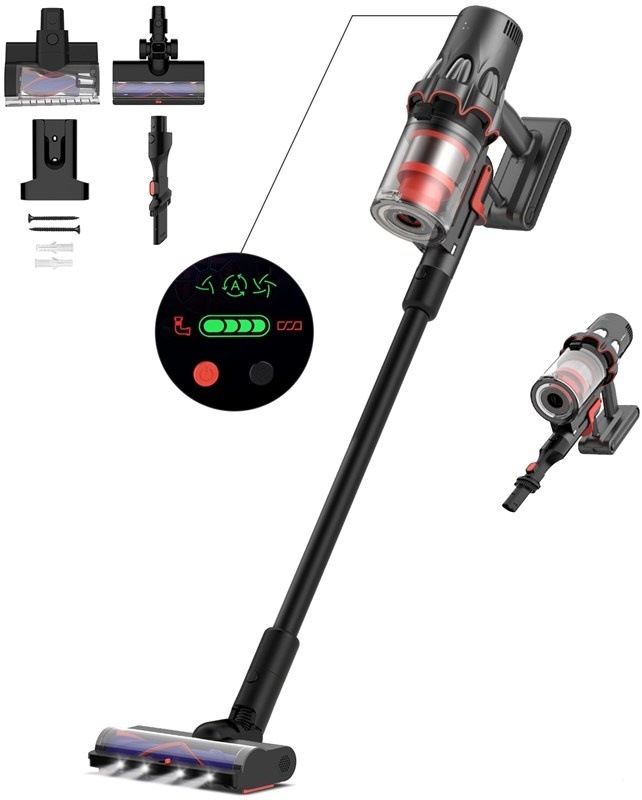 Tyčový vysavač Deerma DEM-T50W šedý