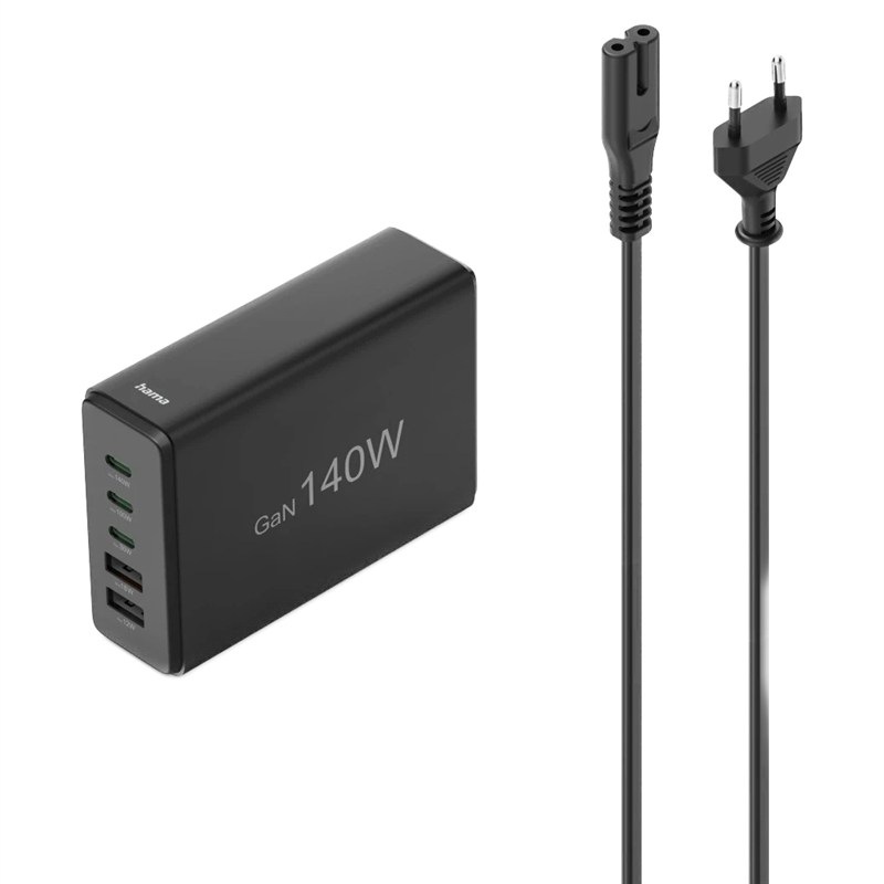 Napájecí adaptér Hama s výkonem 140 W, síťové napájení