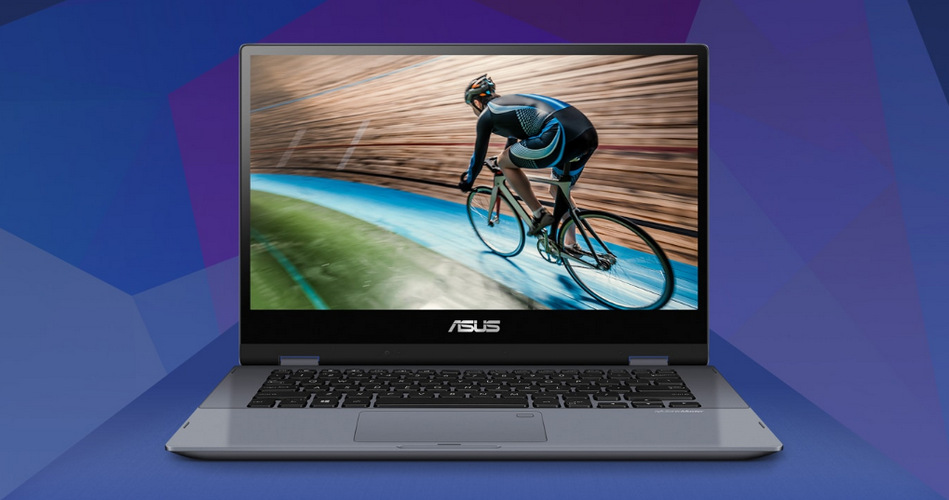 Notebook Asus VivoBook TP412FA-EC289T modrý Notebook Asus VivoBook TP412FA-EC289T modrý