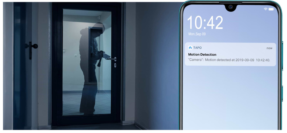 IP kamera TP-Link Tapo C100 bílá