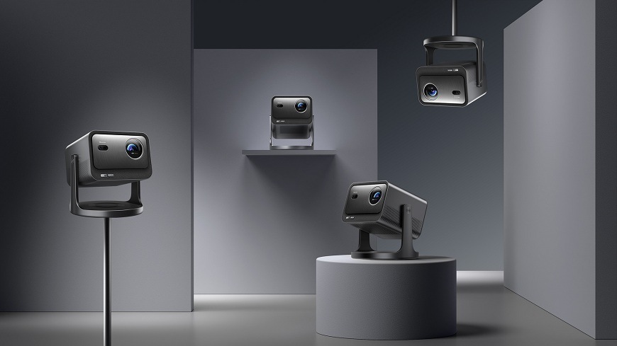 různé pozice umístění Laser TV Hisense C3