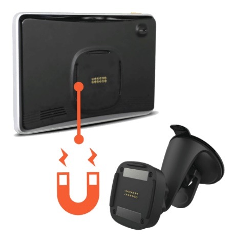 Navigační systém GPS Mio Spirit 7800 Full Europe Lifetime černá