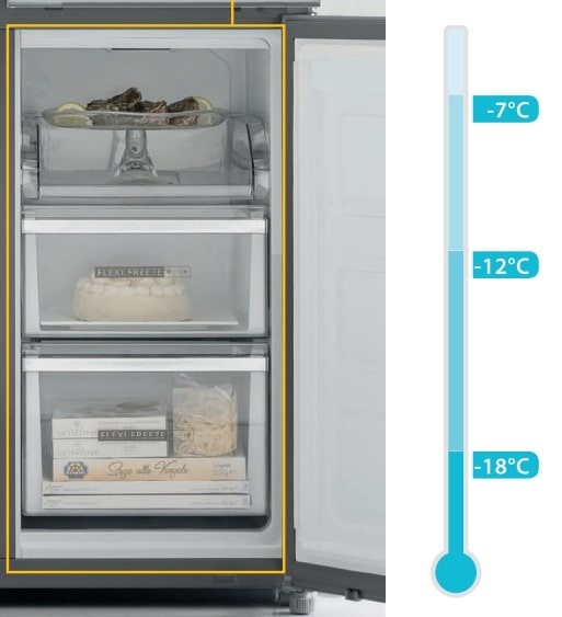 Americká lednice Whirlpool W Collection WQ9 B2L nerez Americká lednice Whirlpool W Collection WQ9 B2L nerez