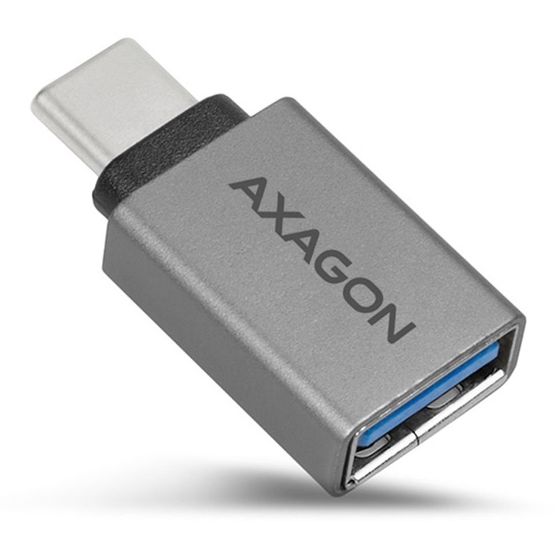 Redukce Axagon USB 3.1/USB-C stříbrná