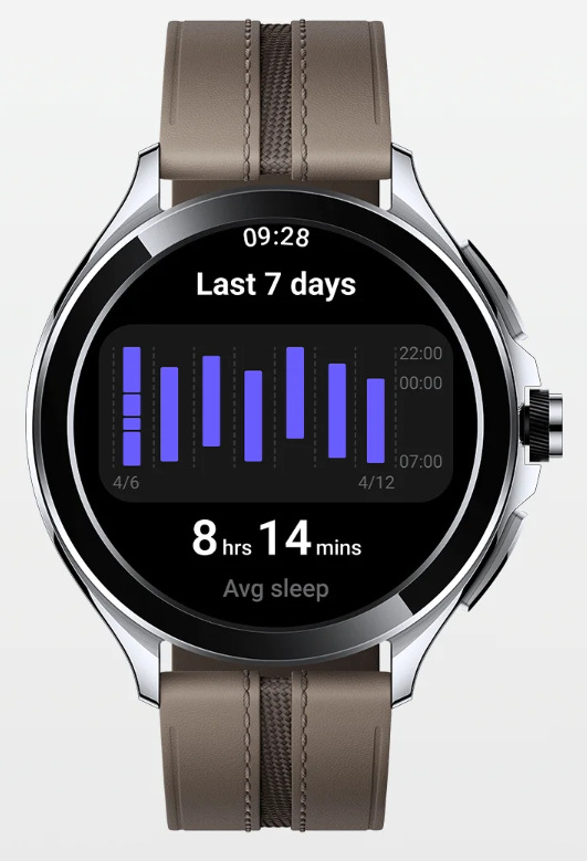 Chytré hodinky Xiaomi Watch 2 Pro 46mm - Silver / Brown Elegant Band