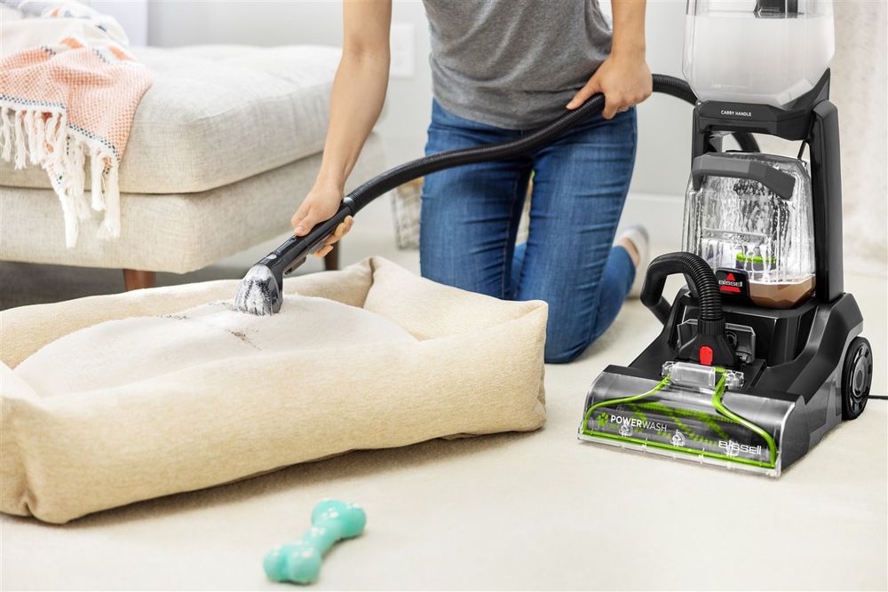 Víceúčelový vysavač Bissell 3878N PowerWash ​Pet černý/zelený