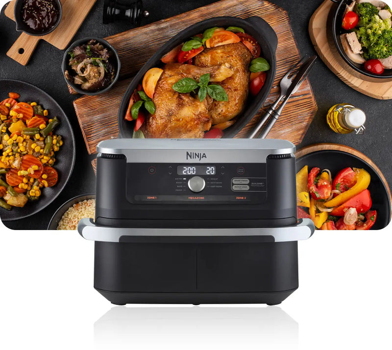 Fritéza horkovzdušná Ninja AF500EU Foodie MAX FlexDrawer 10,4 l černá