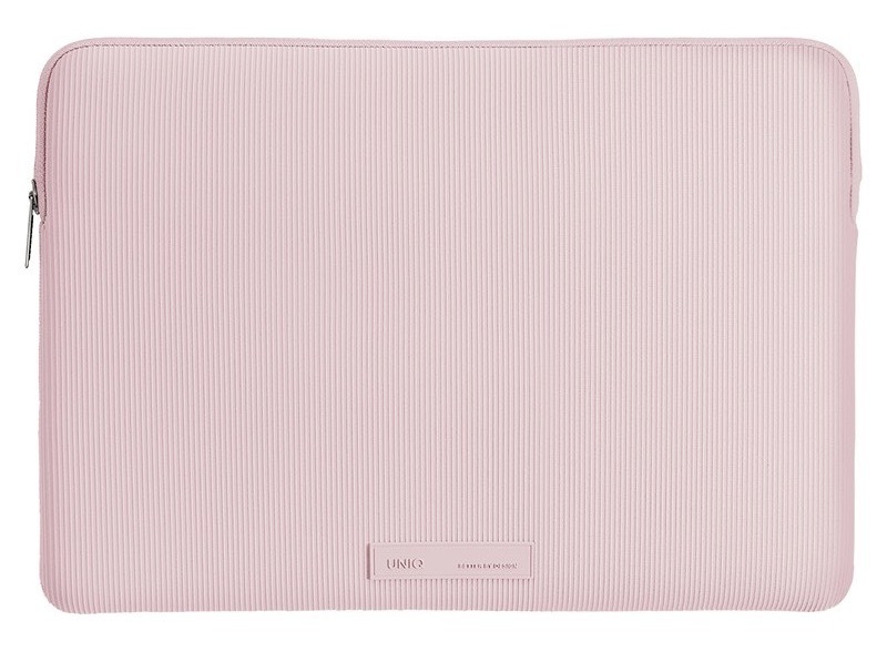 Pouzdro Uniq na MacBook Neo a Air 13“, růžová barva