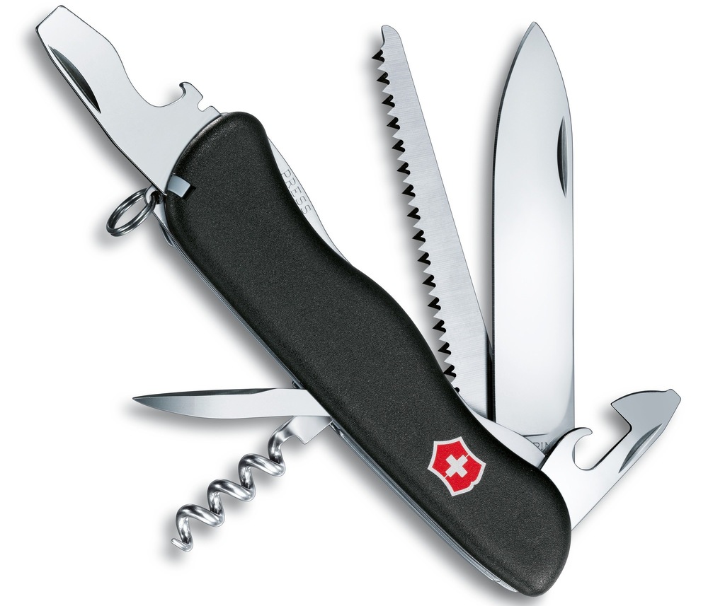 Nůž kapesní Victorinox Forester obsahuje také pilku na dřevo 