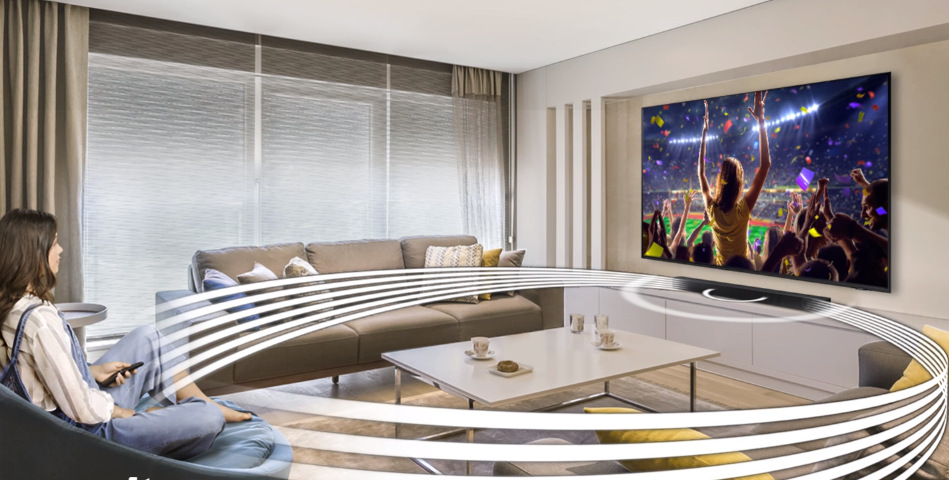 Soundbar Samsung HW-B550 černý