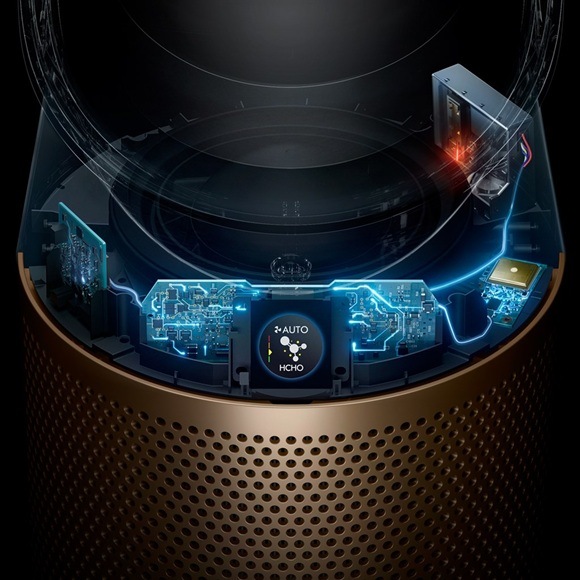 Čistička vzduchu Dyson Purifier Cool PC2 De-NOx TP12 stříbrná/měděná