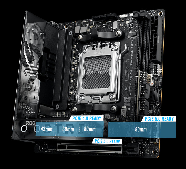 Základní deska Asus ROG Strix X870-I GAMING WIFI Základní deska Asus ROG Strix X870-I GAMING WIFI