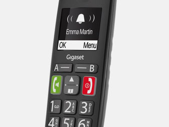 Domácí telefon Gigaset E290 černý Domácí telefon Gigaset E290 černý