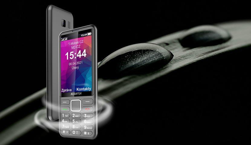 Mobilní telefon Aligator D950 Dual Sim zlatý Mobilní telefon Aligator D950 Dual Sim zlatý