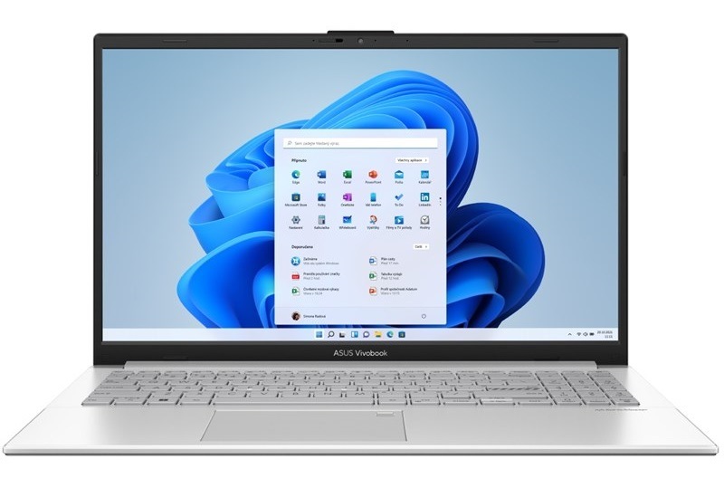 Notebook Asus Vivobook Go 15 OLED stříbrný