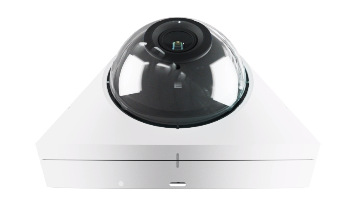IP kamera Ubiquiti UniFi Protect UVC-G5-Dome, outdoor, 4Mpx, IR, PoE napájení, LAN 100Mb, antivandal bílá