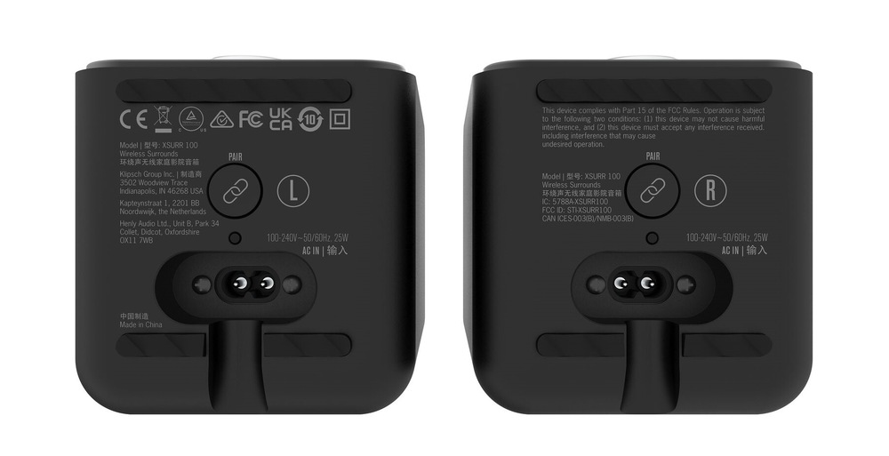 Reproduktory Klipsch Flexus SURR 100 (2 ks) černý
