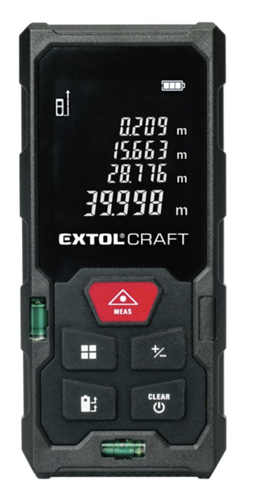 Laserový dálkoměr Extol Craft 920202,  0,05-50 m