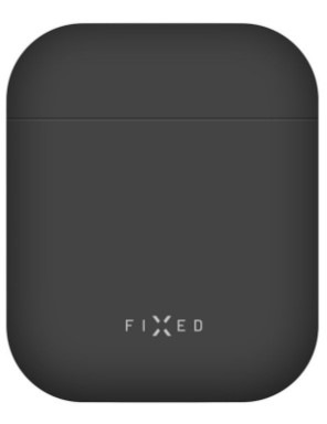 Pouzdro FIXED Silky pro Apple AirPods 1 a 2 černé Pouzdro FIXED Silky pro Apple AirPods 1 a 2 černé
