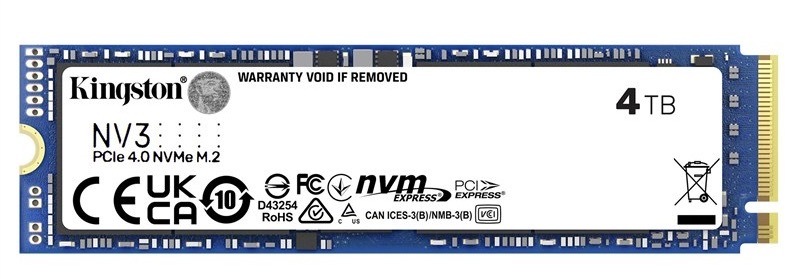 SSD Kingston NV3 4TB NVMe