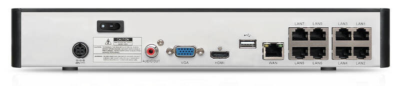 Kamerový systém iGET HOMEGUARD HGNVK84804 (NVR + 4x kamera) bílý Kamerový systém iGET HOMEGUARD HGNVK84804 (NVR + 4x kamera) bílý
