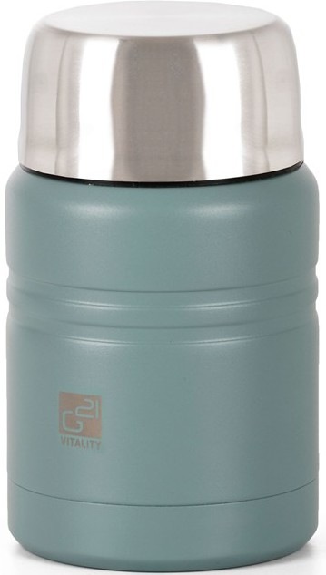 Jídelní termoska G21 s objemem 500 ml v zeleném designu