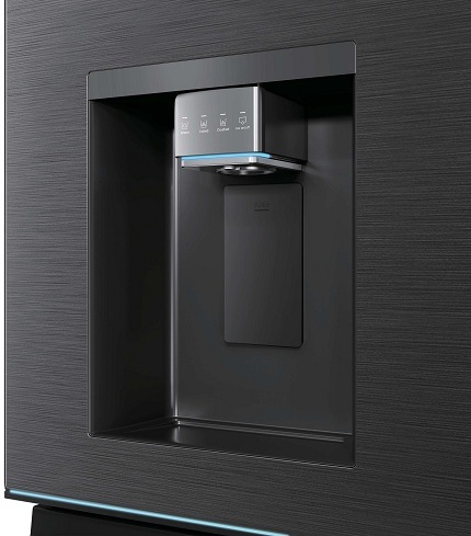 externí dávkovač vody a výrobník ledu lednice Haier HCW99F18DIMB