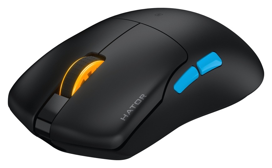 Myš HATOR Pulsar 3 PRO černá Herní myš HATOR Pulsar 3 Pro Wireless s podsvíceným kolečkem a dvojicí bočních tlačítek