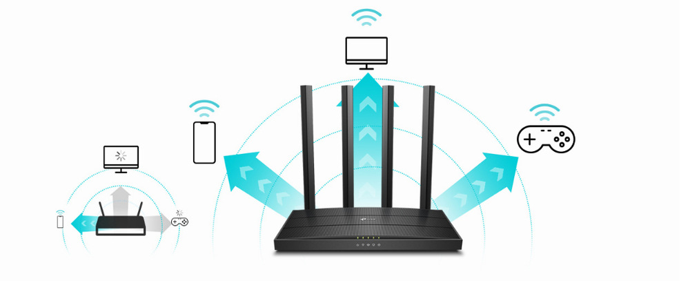 Router TP-Link Archer C80 černý Router TP-Link Archer C80 černý
