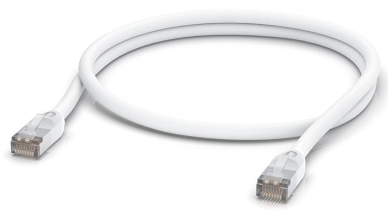 Kabel Ubiquiti Patch STP, Cat.5e, 1m bílý