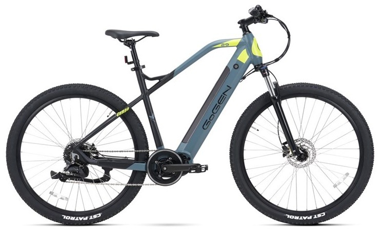 Elektrokolo GoGEN Campo MX 720 29" 21" 2025 šedé/žluté