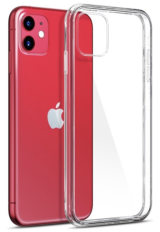 Kryt na mobil 3mk na Apple iPhone 11, průhledná barva