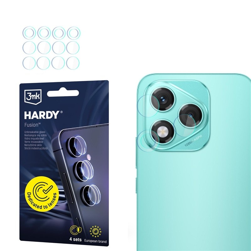 Ochranné sklo čočky fotoaparátu 3mk Honor 400 Lite - Hardy Fusion Lens Protection - průhledné