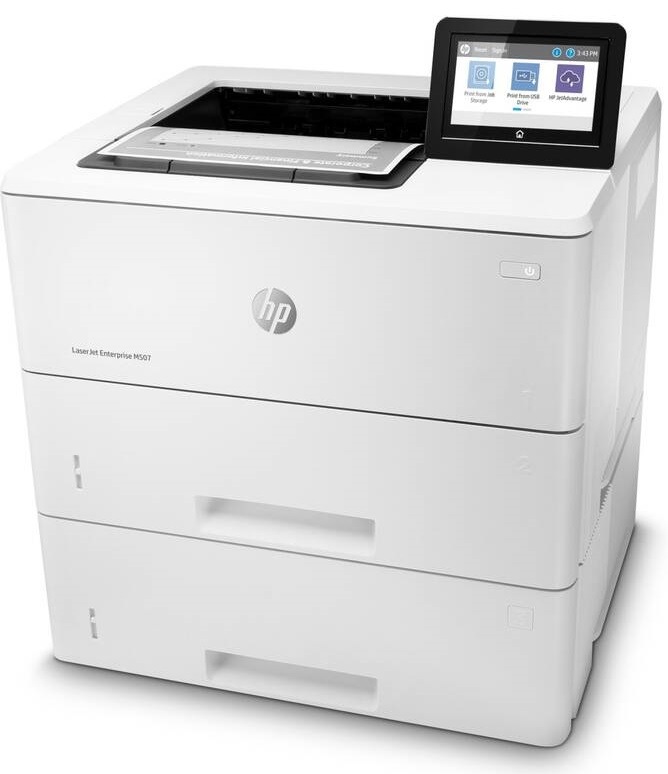 Tiskárna laserová HP LaserJet Enterprise M507x bílá