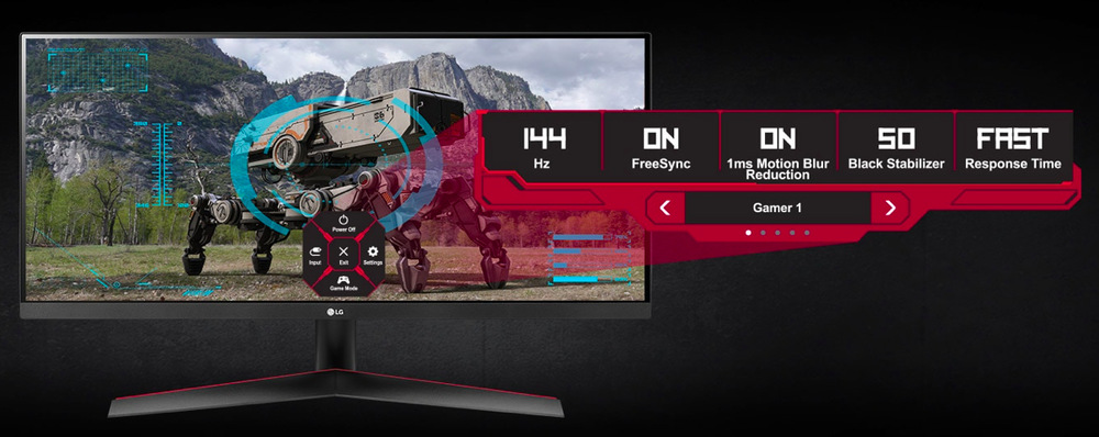 Monitor LG 29WP60G černý Monitor LG 29WP60G černý
