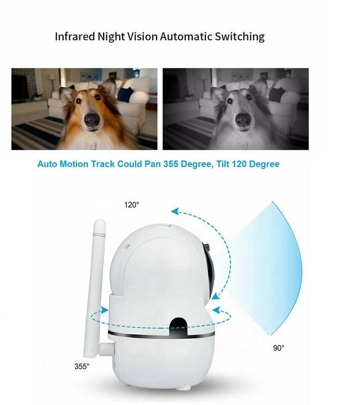IP kamera Denver SHC-150 indoor, TUYA bílá IP kamera Denver SHC-150 indoor, TUYA bílá
