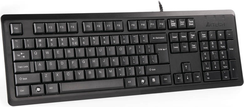 Klávesnice A4Tech KR-92, USB, CZ černá A4Tech KR-92