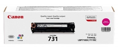 Toner Canon CRG-731M, 1500 stran purpurový