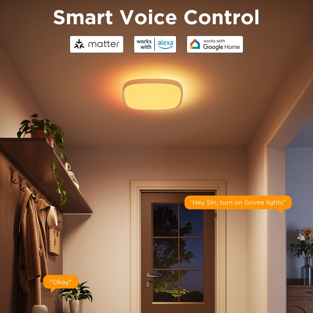 Govee RGBICWW Smart duální, 2400lm, 30cm, Matter
