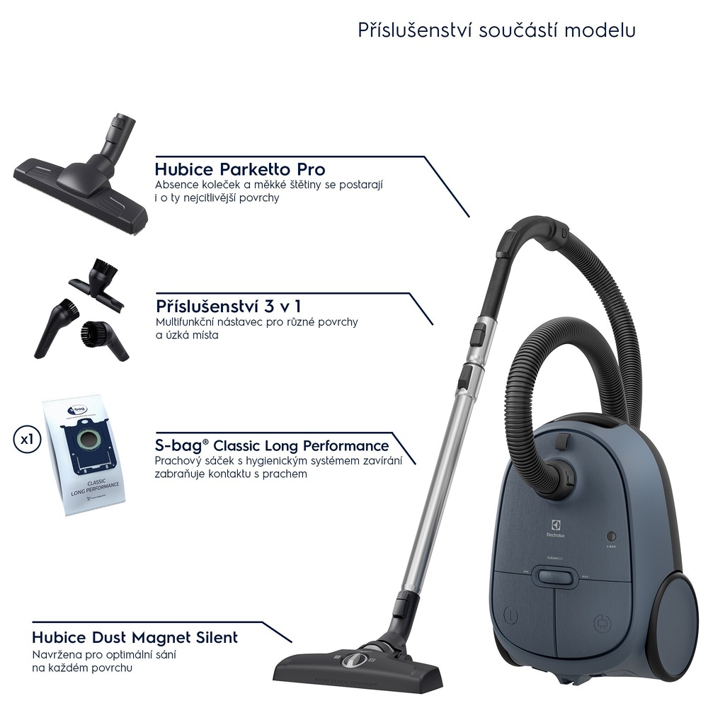 Podlahový vysavač Electrolux 600 EB61C2DBP