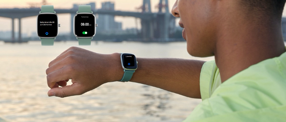 Chytré hodinky Amazfit GTS 2 mini růžové Chytré hodinky Amazfit GTS 2 mini růžové