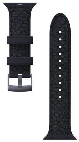 Řemínek Njord Vindur na Apple Watch 42/44/45/49mm šedý