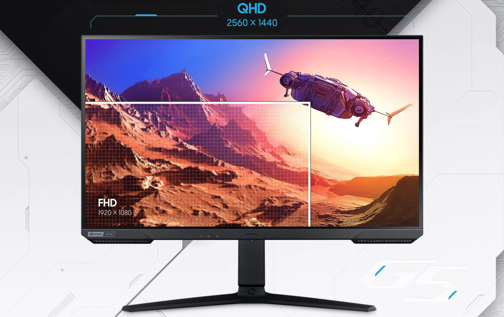 Herní monitor Samsung Odyssey G5 černý