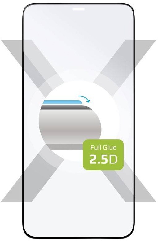Tvrzené sklo FIXED Full-Cover na Apple iPhone 12 Pro Max černé