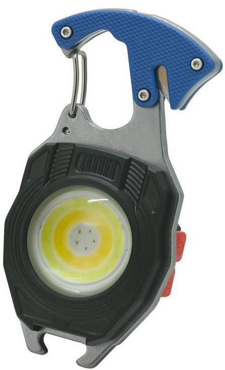 Svítilna Compass COB 740lm se zapalovačem a řezačem pásů