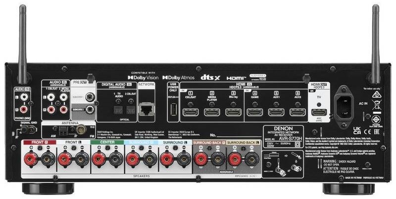 AV Receiver Denon AVR-S770H černý AV Receiver Denon AVR-S770H černý
