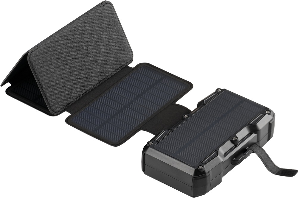 Powerbanka Sandberg Solar 5-Panel 27000 mAh černá Powerbanka Sandberg Solar 5-Panel 27 000 mAh s rozloženými solárními panely