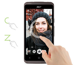 Mobilní telefon Acer Liquid Z410 DualSim bílý