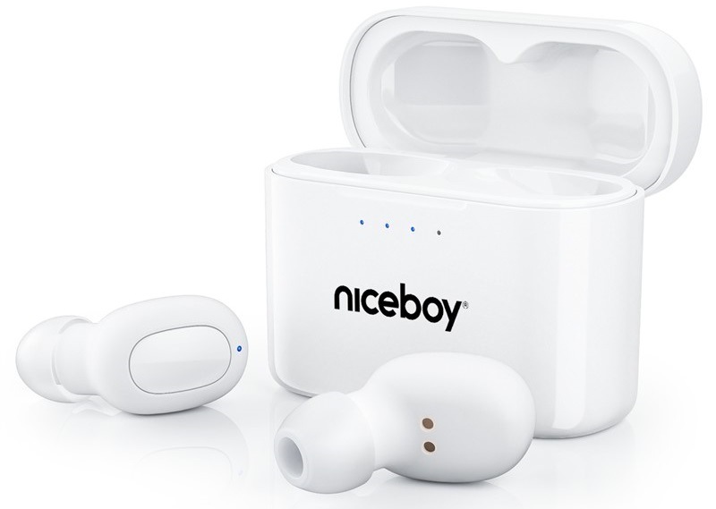 Sluchátka Niceboy HIVE Podsie 2021 bílá