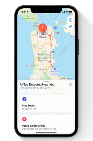 Lokátor Apple AirTag bílý Lokátor Apple AirTag bílý